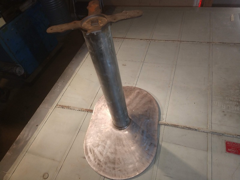 lot 95 image: Industrial Table Base
