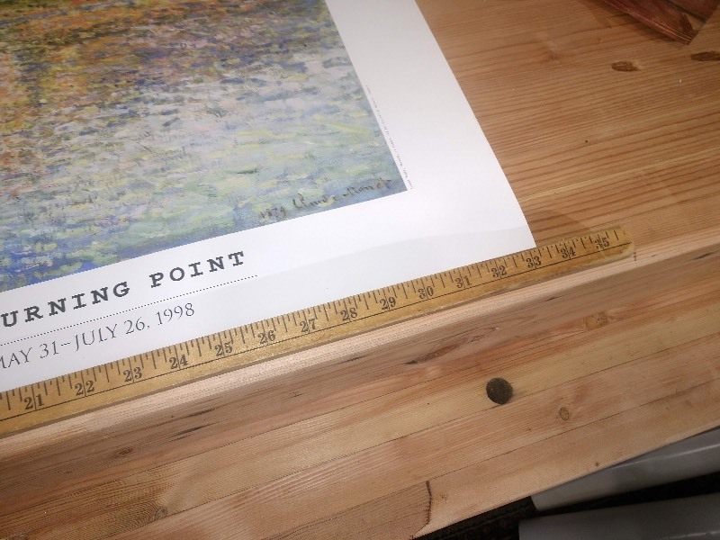 lot 98 image: Monet At Vetheuil The Turning Point The Minneapolis Institute of Arts May 31-July 26, 1998 Print