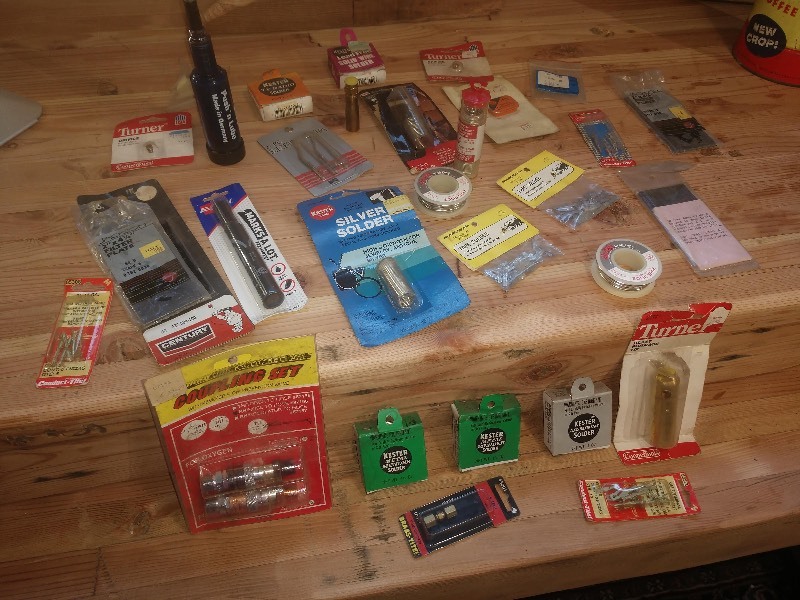 lot 138 image: Lot of Solder and Other Hardware