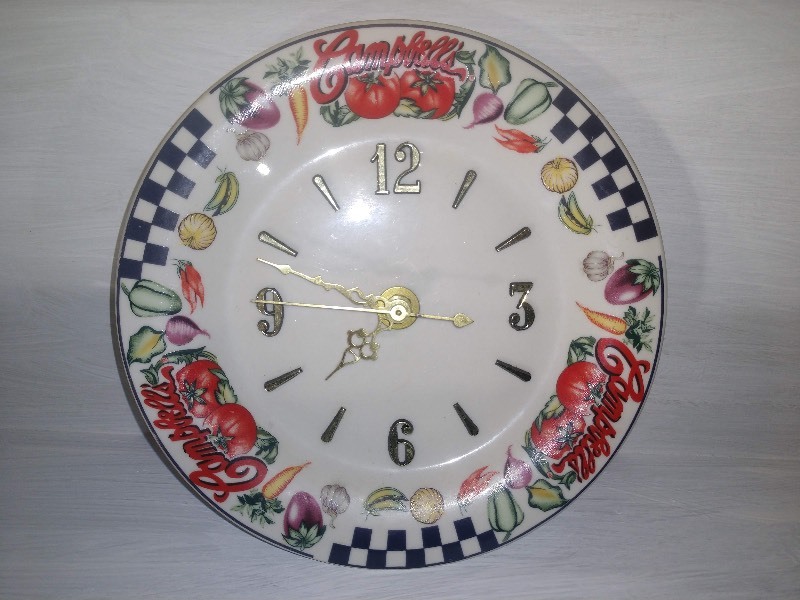lot 170 image: Campbells Plate Clock