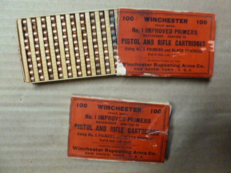lot 85 image: Antique Reloading Primers