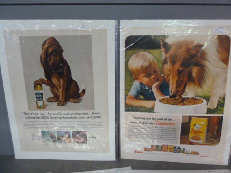 lot 105 image: Vintage Advertisement Pictures