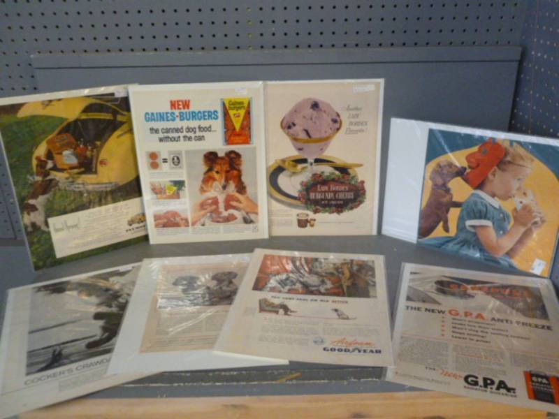 lot 106 image: Vintage Advertisement Pictures