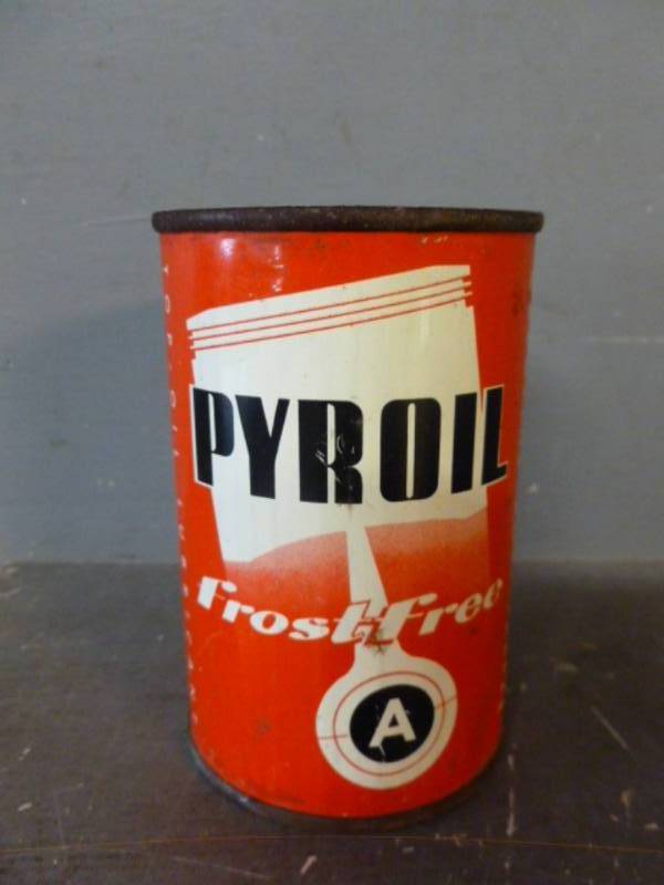 lot 153 image: Vintage Metal Can