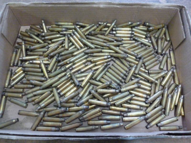 lot 287 image: Rifle Brass
