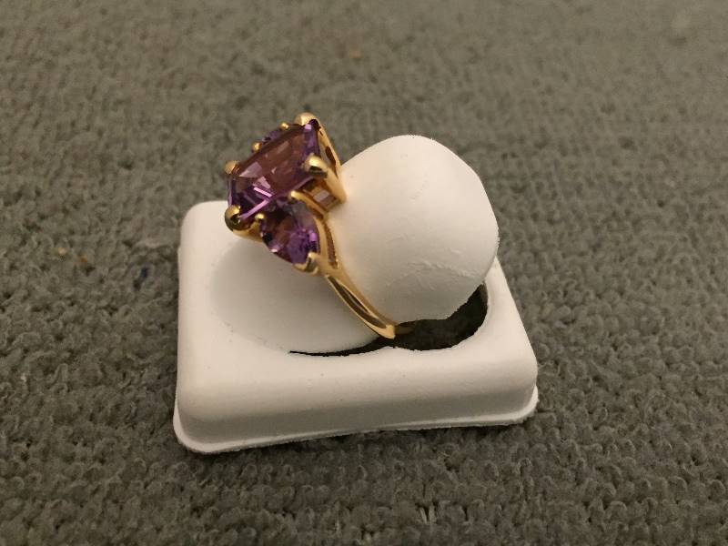 Ring 14K Gold & Amythst