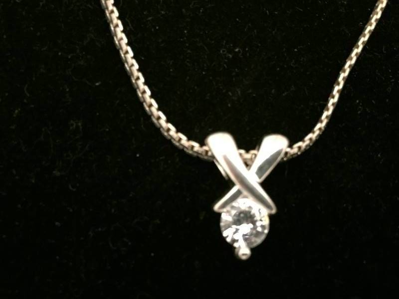 Necklace Sterling Silver & Pendant
