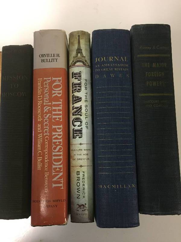 lot 257 image: Vintage Military Political Books