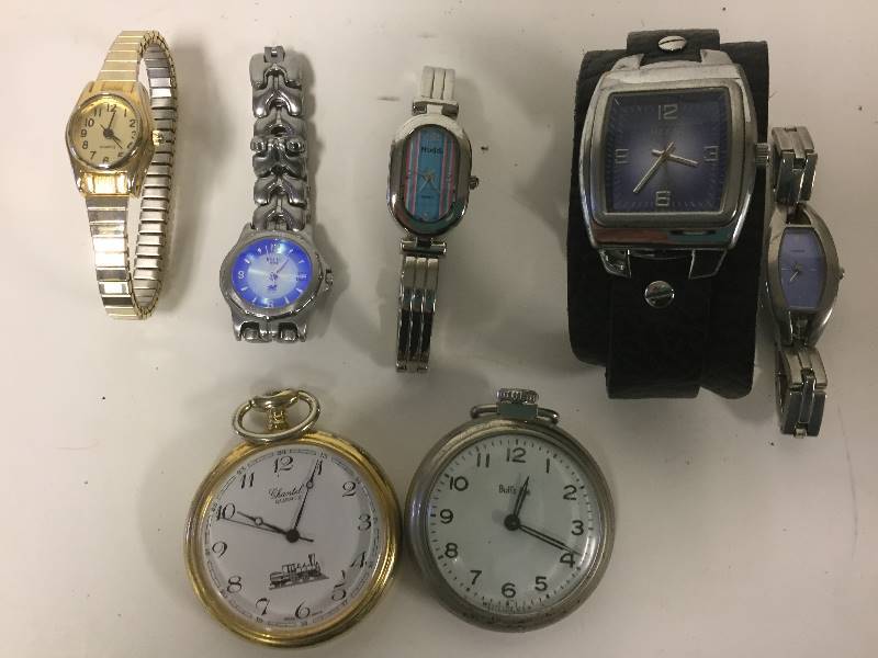 lot 272 image: Watches - band & pocket