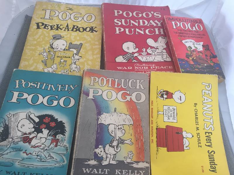 lot 286 image: POGO & Peanuts Books
