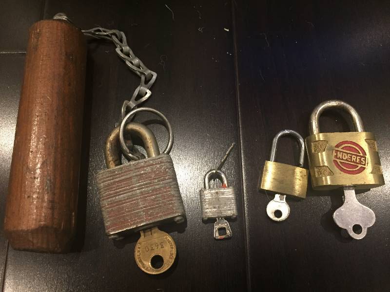 lot 276 image: Padlocks With Keys