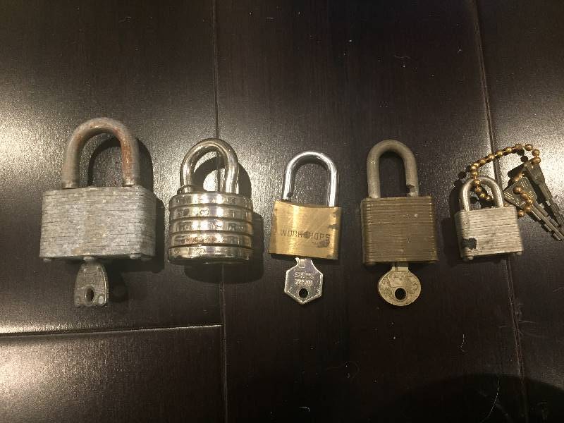 lot 278 image: Padlocks With Keys