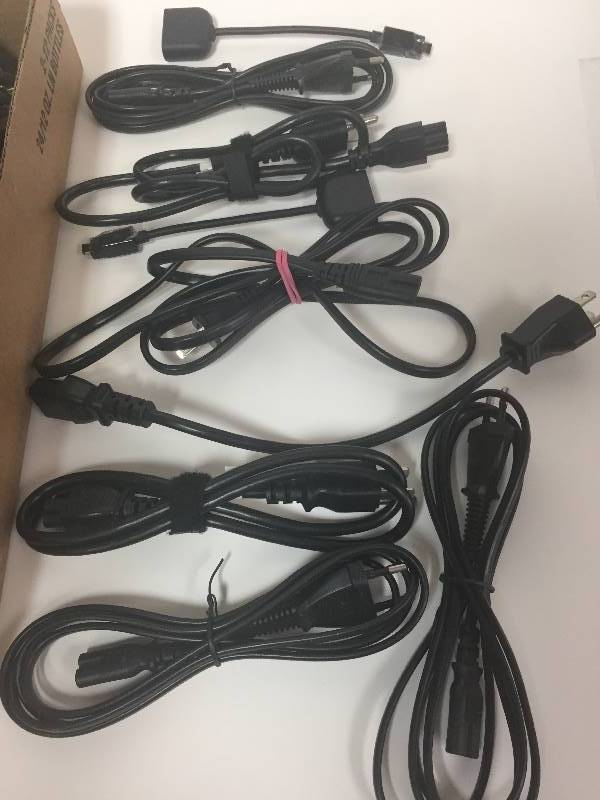 lot 301 image: Box of Assorted New Cords