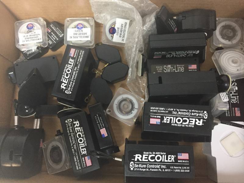 lot 331 image: Large Lot of RECOILERS from Se-Kure Controls Inc