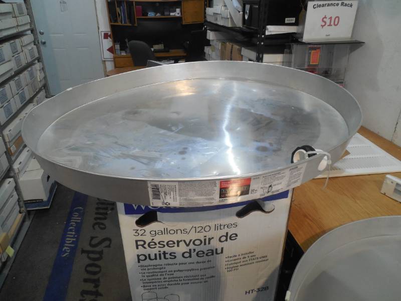 lot 123 image: Everbilt 30 in. Aluminum Drain Pan