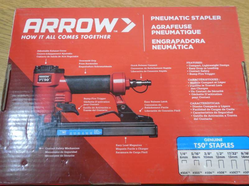 lot 86 image: Arrow Fastener Pneumatic Staple Gun