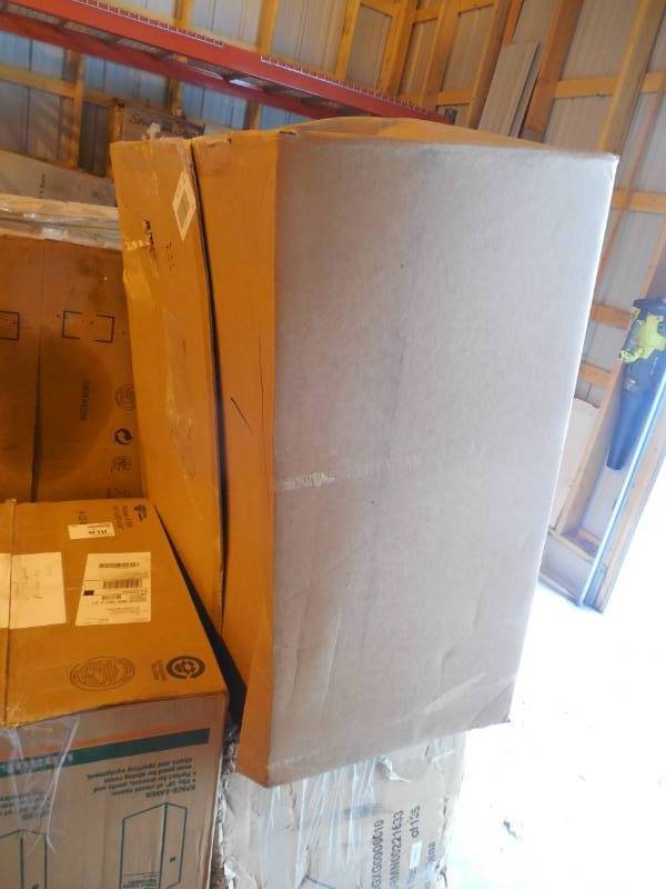 lot 55 image: Honey Can Do 6-Drawer Storage Chest Brown