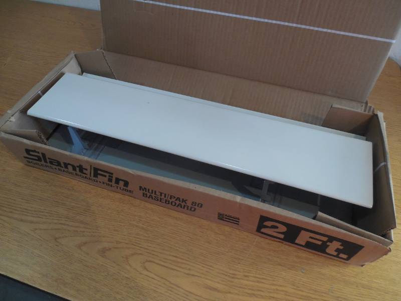lot 59 image: SlantFin FineLine 30 2 ft. Assembled Enclosure and Element Hydronic Baseboard