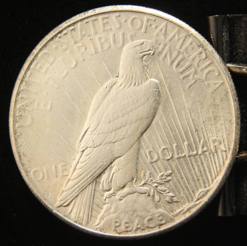 lot 21 image: 1928-S PEACE SILVER DOLLAR