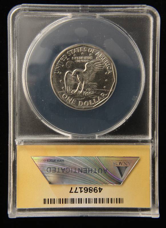 lot 45 image: 1981-P SUSAN B. ANTHONY DOLLAR MS65 ANACS