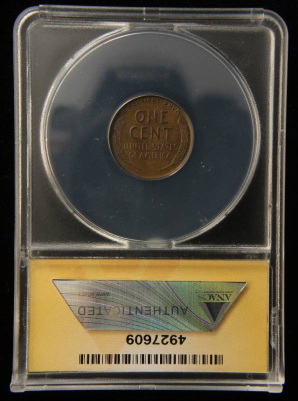 lot 48 image: 1930 US WHEAT CENT MS63BRN ANACS