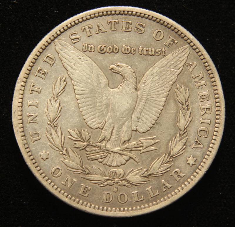 lot 60 image: 1884-S MORGAN SILVER DOLLAR BETTER DATE COIN