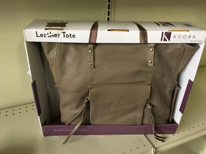 lot 251 image: Kooba Leather Tote Purse, Retail $39.99