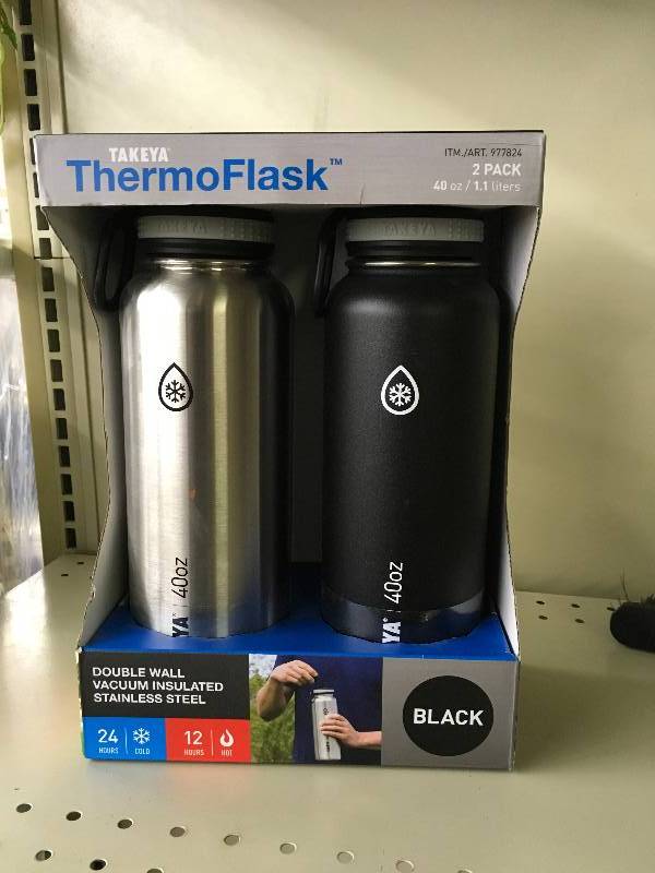 lot 255 image: ThermoFlask 40Oz. Bottles, Retail $24.99