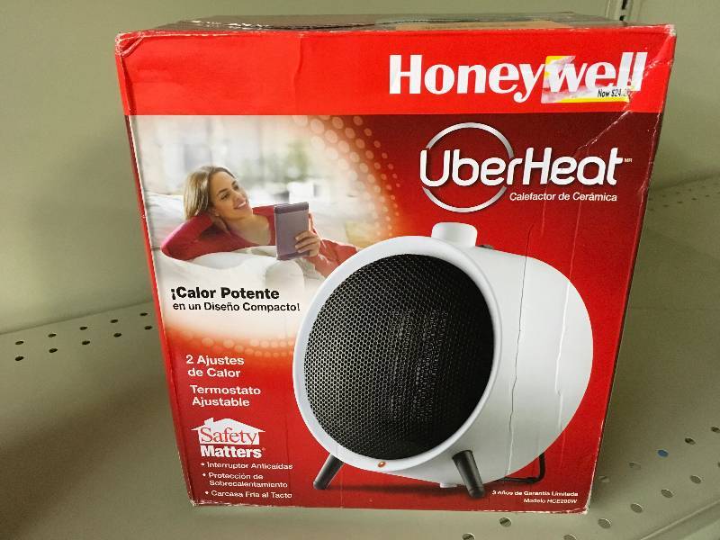 lot 257 image: Honeywell UberHeat, Retail $34.99