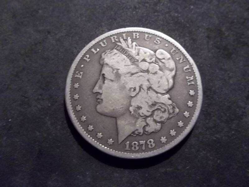 1878 S Morgan Silver Dollar