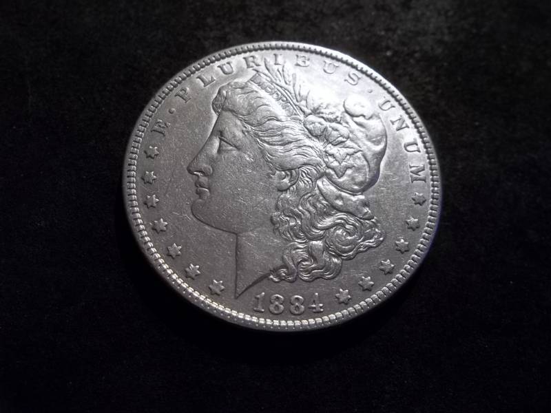 1884 Morgan Silver Dollar