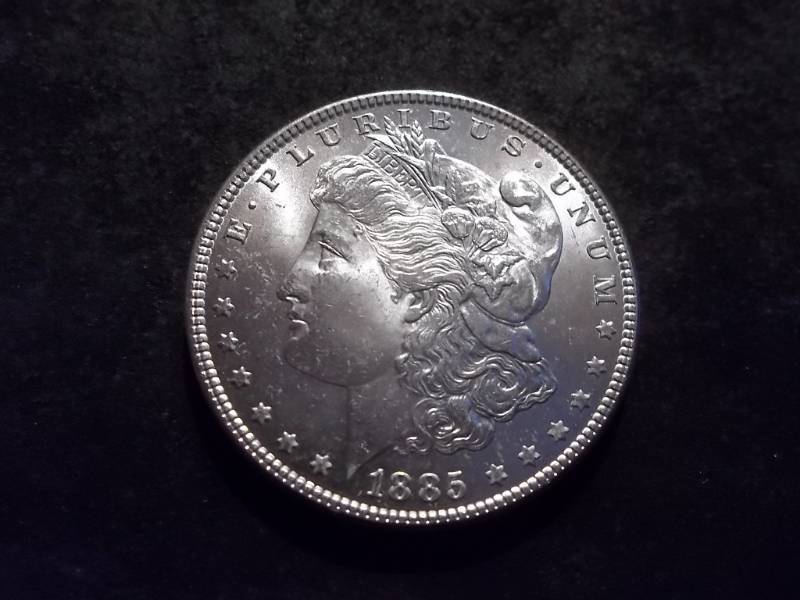 1885 Morgan Silver Dollar