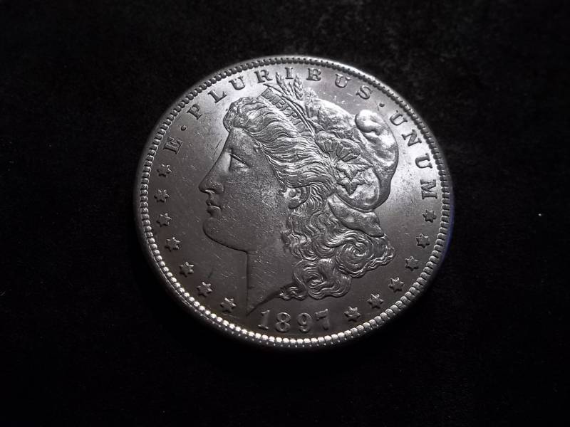 1897 S Morgan Silver Dollar