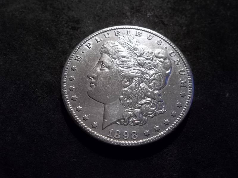 1898 S Morgan Silver Dollar