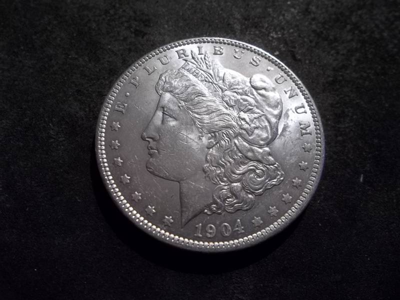 1904 O Morgan Silver Dollar