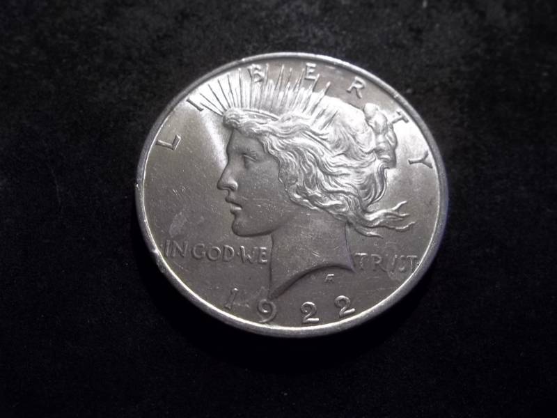 1922  Silver Peace Dollar