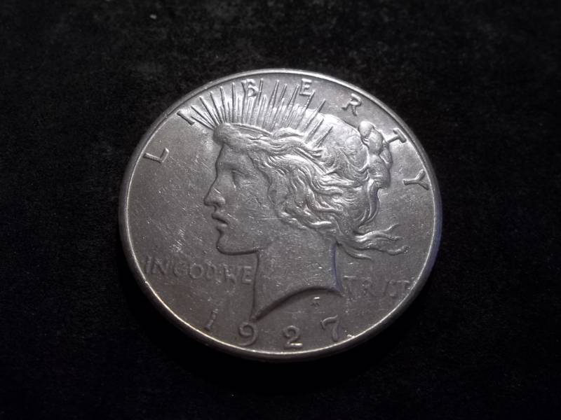 1927 Peace Silver Dollar