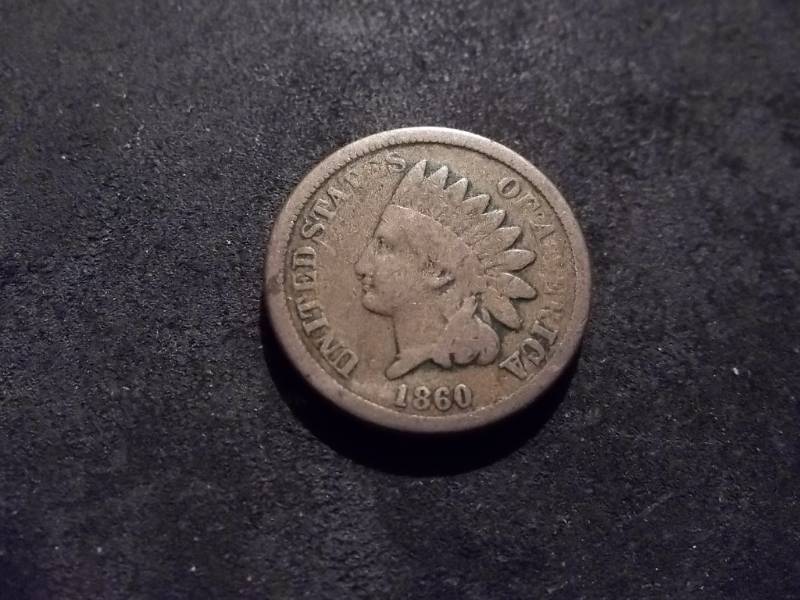 1860 Indian Head Cent