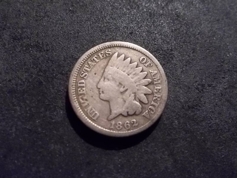 1862 Indian Head Cent