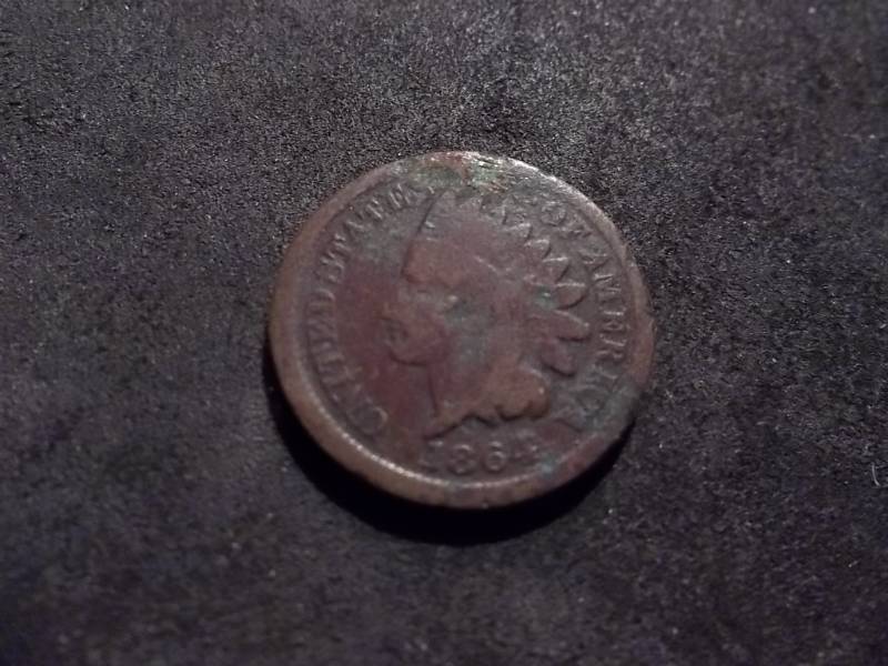 1864 Indian Head Cent
