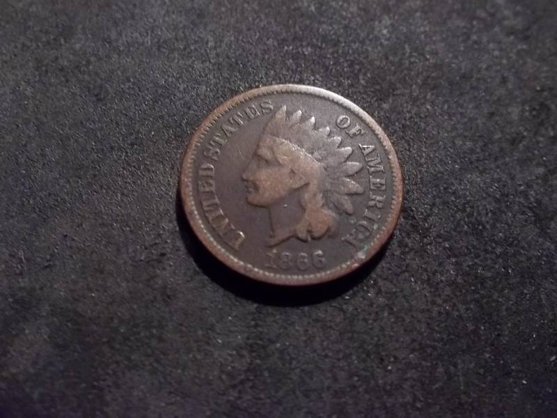 1866 Indian Head Cent