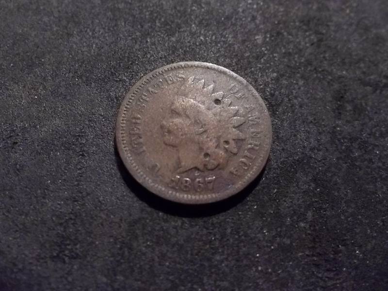 1867 Indian Head Cent