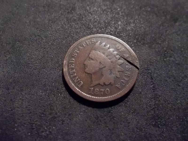 1870 Indian Head Cent