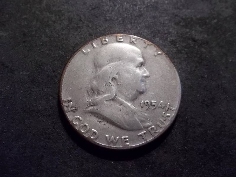 1954  Franklin Half Dollar