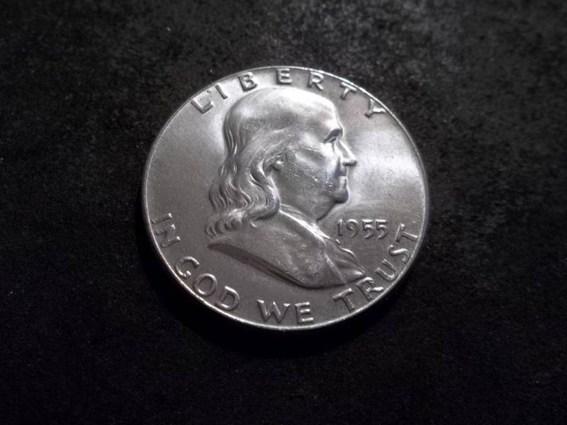 1955 Franklin Half Dollar