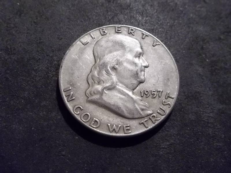 1957  Franklin Half Dollar