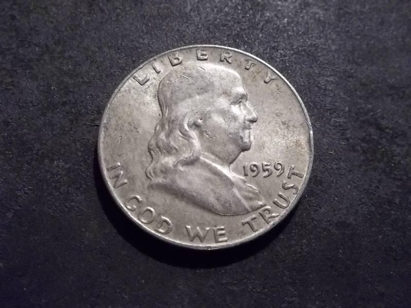 1959 Franklin Half Dollar