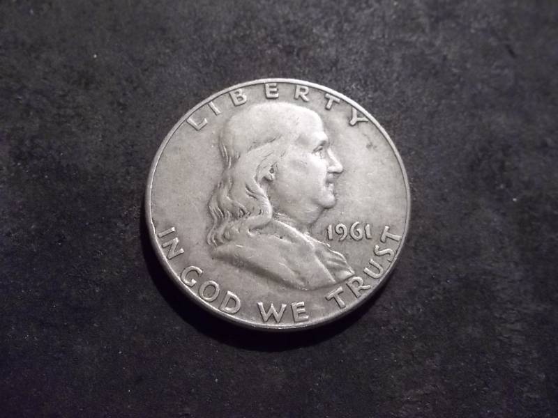 1961 D Franklin Half Dollar