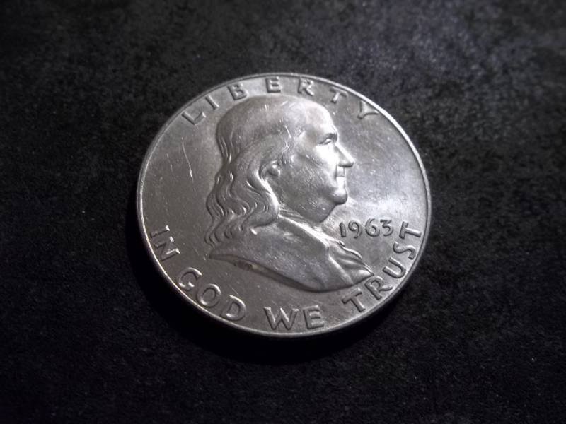 1963 D Franklin Half Dollar