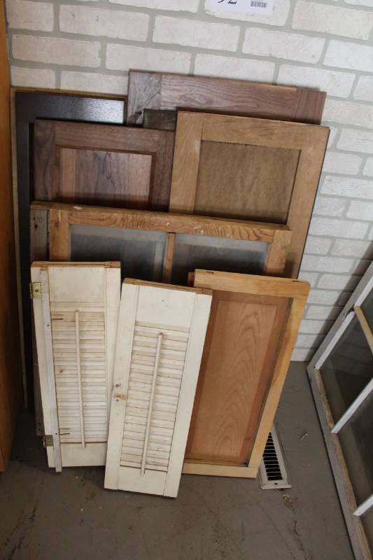 lot 92 image: House Window Shutters, House Windows, Cabinet Doors